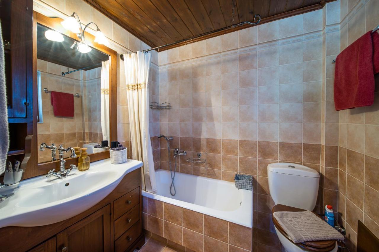 Vila Livadi cosy house Arachova Exteriér fotografie
