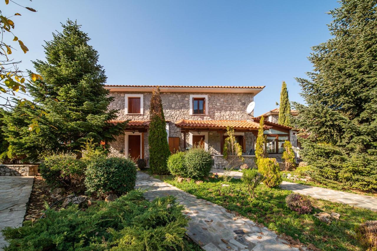 Vila Livadi cosy house Arachova Exteriér fotografie