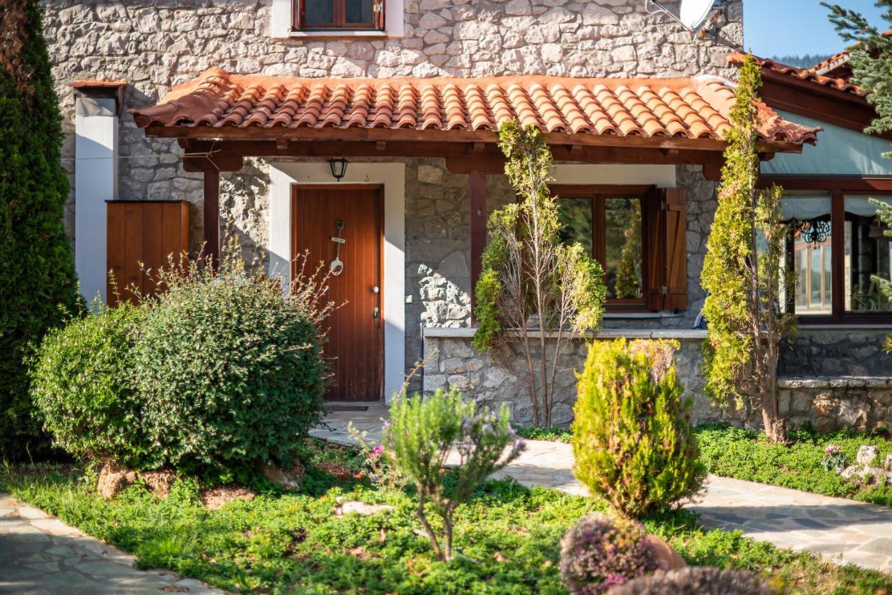 Vila Livadi cosy house Arachova Exteriér fotografie