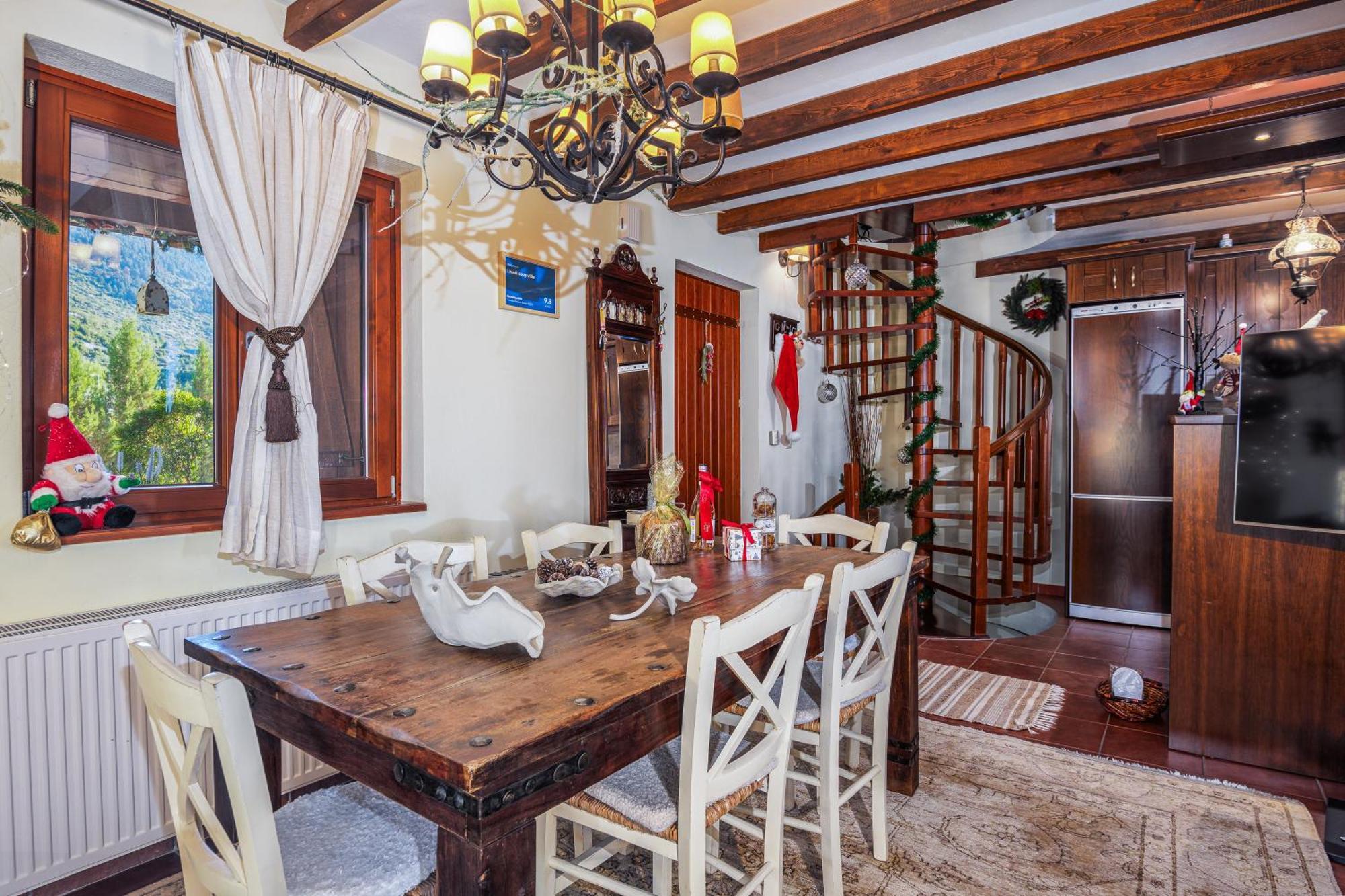 Vila Livadi cosy house Arachova Exteriér fotografie